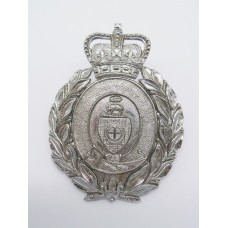 Dewsbury Borough Police Helmet Plate (Wreath) - Queen's Crown