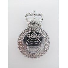 Cambridgeshire Constabulary Cap Badge - Queen's Crown