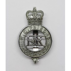 H.M. Prison Service Cap Badge - Queen's Crown