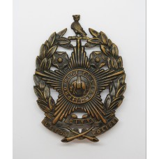 Leeds City Police Blackened Brass Helmet Plate