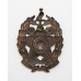 Leeds City Police Blackened Brass Helmet Plate