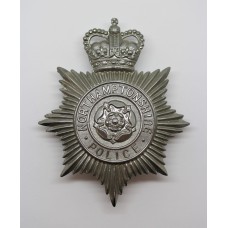Northamptonshire Police Helmet Plate - Queen's Crown