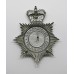 Denbighshire Constabulary Helmet Plate - Queen's Crown