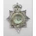 Hertfordshire Constabulary Helmet Plate - Queen's Crown