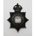 Birmingham City Police Night Helmet Plate - King's Crown