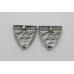 Pair of West Sussex Constabulary Collar Badges 