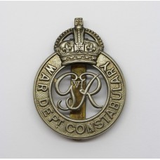 George VI War Department Constabulary Cap Badge