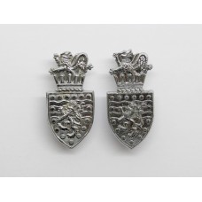 Pair of Devon & Cornwall Constabulary Collar Badges