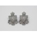 Pair of Cornwall Constabulary Collar Badges - Queen's Crown