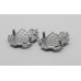 Pair of Cornwall Constabulary Collar Badges - Queen's Crown