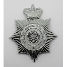 North Yorkshire Police Helmet Plate - Queen's Crown