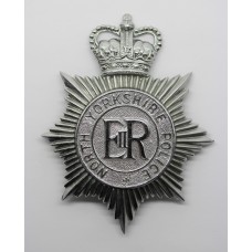 North Yorkshire Police Helmet Plate - Queen's Crown