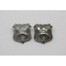 Pair of Leeds City Police Collar Badges