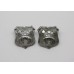 Pair of Leeds City Police Collar Badges