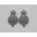 Pair of Lancashire Constabulary Collar Badges - Queen's Crown