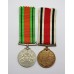 Lincolnshire Special Constabulary Father & Son Medal Group - Parker Family