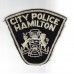 United States City Police Hamilton (Ohio) Cloth Patch