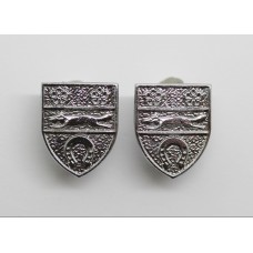 Pair of Leicestershire Constabulary Collar Badges