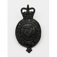 Royal Ulster Constabulary Night Helmet Badge - Queen's Crown