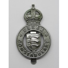 Essex Constabulary Cap Badge - King's Crown