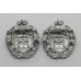 Pair of Norfolk Joint Police Collar Badges - Queen's Crown