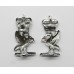 Pair of Liverpool City Police Collar Badges - Queen's Crown