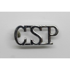 Central Scotland Police (C.S.P.) Shoulder Title