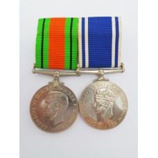 WW2 Defence Medal and George VI Police Long Service & Good Conduct Medal - Const. William W. Smith