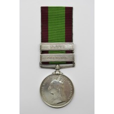 Afghanistan 1878-80 Medal (Clasps - Charasia, Kabul) - Sepoy Raj Mohamad, 5th Punjab Infantry