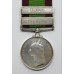 Afghanistan 1878-80 Medal (Clasps - Charasia, Kabul) - Sepoy Raj Mohamad, 5th Punjab Infantry