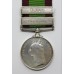 Afghanistan 1878-80 Medal (Clasps - Charasia, Kabul) - Sepoy Raj Mohamad, 5th Punjab Infantry