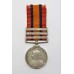 Queen's South Africa Medal (Clasp - Orange Free State, Transvaal, Laing's Nek) - Pte. J. Cartwright, West Yorkshire Regiment