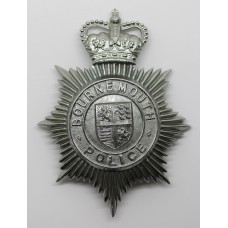 Bournemouth Police Helmet Plate - Queen's Crown