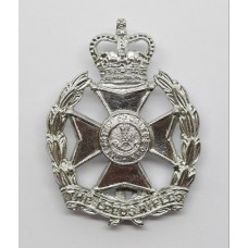 Leeds Rifles Anodised (Staybrite) Cap Badge