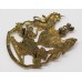 Edward VII Royal Artillery Blue Cloth Helmet Plate