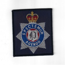 North Yorkshire Police Training School Newby Wiske Cloth Patch Badge