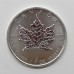 2012 Canada Maple Leaf 1oz Fine Silver $5 Five Dollar Coin