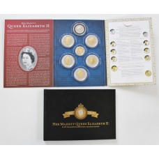 2016 Queen Elizabeth II 90th Birthday Coin Set Inc. 9ct Gold Coin - Nine Decades Gloriously Accomplished