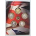 Sir Winston Churchill Commemorative Coin set Including 24ct Gold Proof Coin