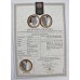 Sir Winston Churchill Commemorative Coin set Including 24ct Gold Proof Coin