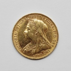1898 Victoria 22ct Gold Full Sovereign Coin