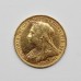 1898 Victoria 22ct Gold Full Sovereign Coin