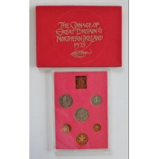 1973 Coinage of Great Britain and Northern Ireland Proof Coin Set