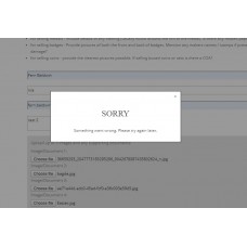 Contact forms error Contact forms error