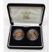 Royal Mint 2005 & 2006 Gold Proof Half Sovereign Two Coin Set