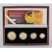 Royal Mint 2005 United Kingdom Britannia Gold Proof Collection Four Coin Set