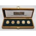 Royal Mint George V Gold Mintmark Coin Set ( 5 Full Sovereigns)