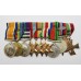 An Excellent K.B.E. (C.B.E. 1941), Most Honourable Order of the Bath C.B. (Military), WW1, GSM (Kurdistan, Palestine), WW2 (3 x MID’s), Iraq Active Service Medal & Polish Cross of Valour Medal Group of 13 with Miniatures – Air Vice-Marshal Sir Alexander Paul Davidson, H.L.I., R.F.C. and R.A.F.