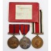 City of London Police 1902 and 1911 Coronations Medal Pair & George VI Special Constabulary Long Service Medal - George F. Gibson, City of London Police & Cambridgeshire Special Constabulary