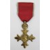 George V Most Excellent Order of the British Empire Officers O.B.E. - 2nd Type (Civil)